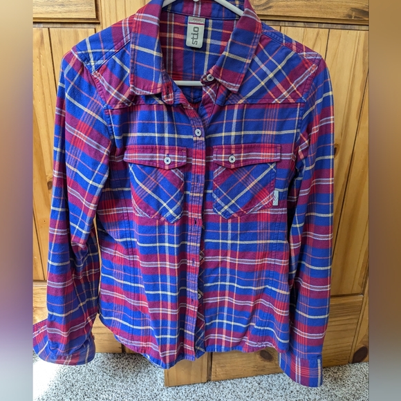 Stio women's willow flannel Sz S - Picture 2 of 4